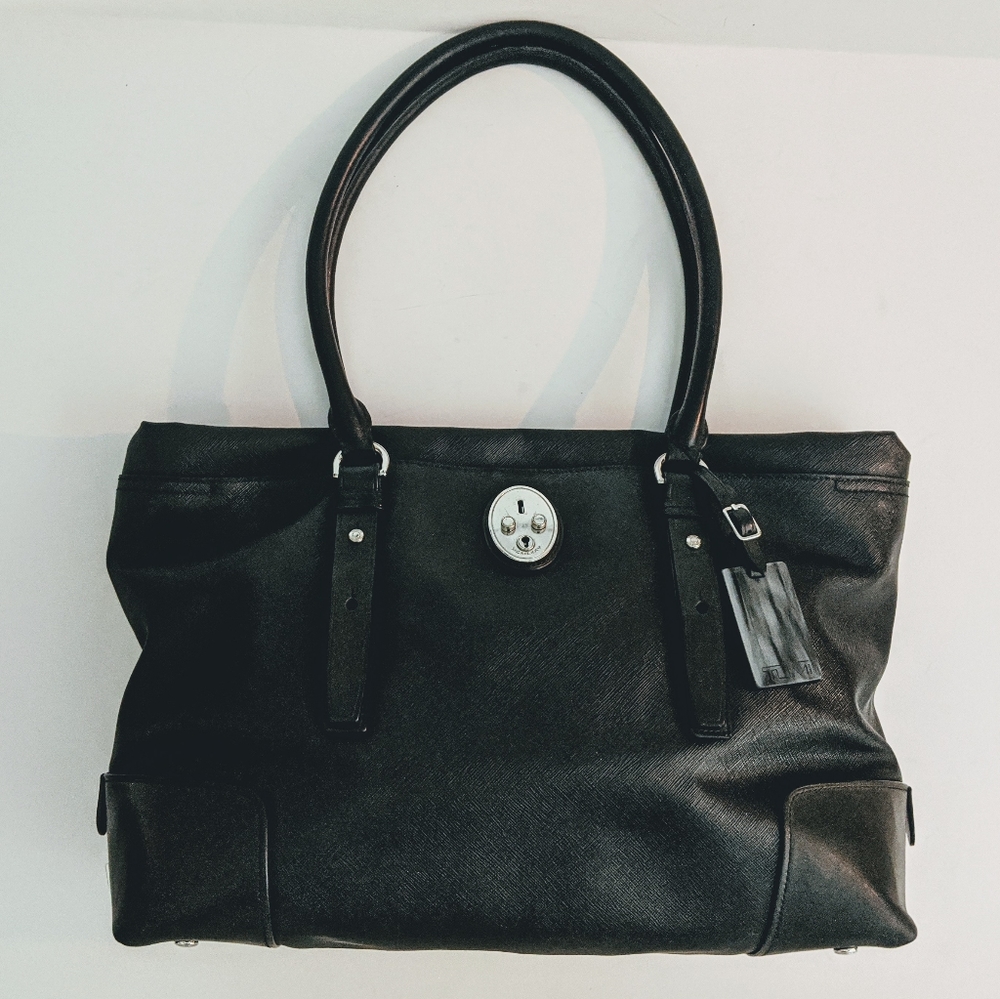 Tumi Villa Turin Shopper Tote Saffiano Leather